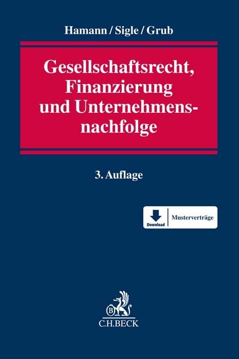 Produktbild: Gesellschaftsrecht, Finanzierung und Unternehmensnachfolge