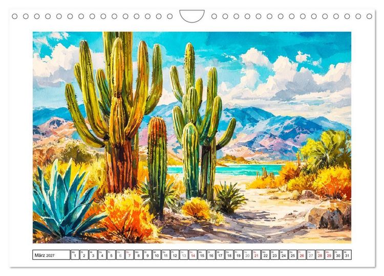 Produktbild: Magisches Mexiko. Leuchtende Impressionen (Wandkalender 2027 DIN A4 quer), CALVENDO Monatskalender