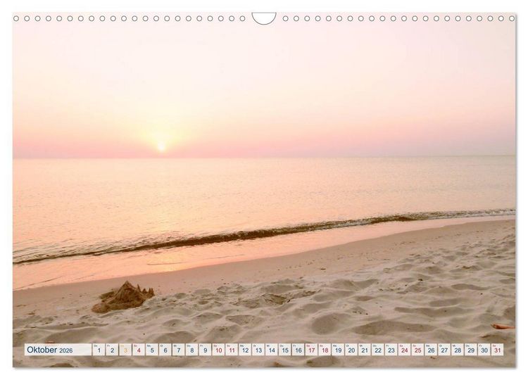 Produktbild: Kurische Nehrung: am l&auml;ngsten Ostsee-Strand (Wandkalender 2026 DIN A3 quer), CALVENDO Monatskalender