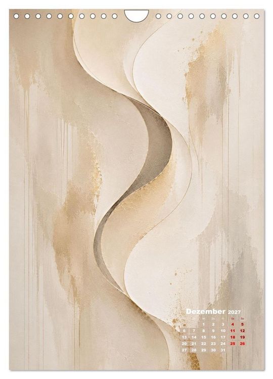 Produktbild: Stille Formen (Wandkalender 2027 DIN A4 hoch), CALVENDO Monatskalender