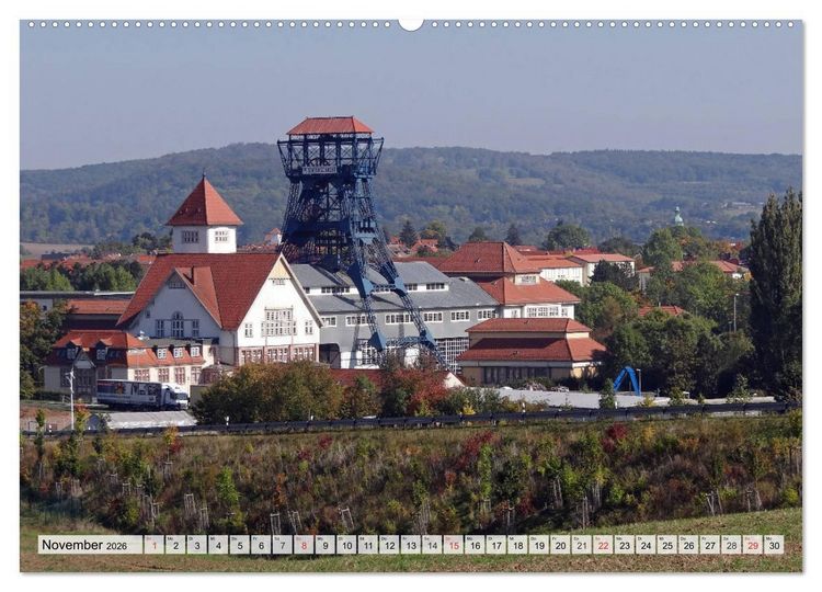 Produktbild: Mittel-Th&uuml;ringen (Wandkalender 2026 DIN A2 quer), CALVENDO Monatskalender