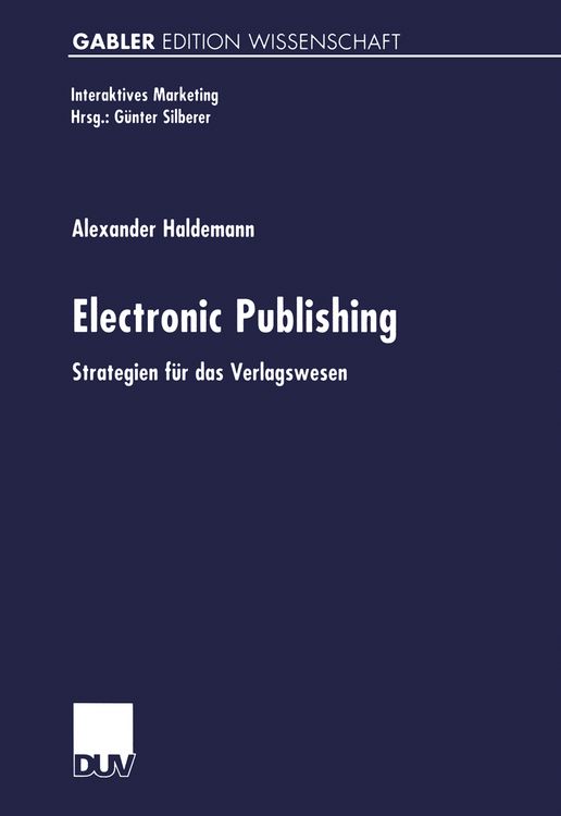 Produktbild: Electronic Publishing