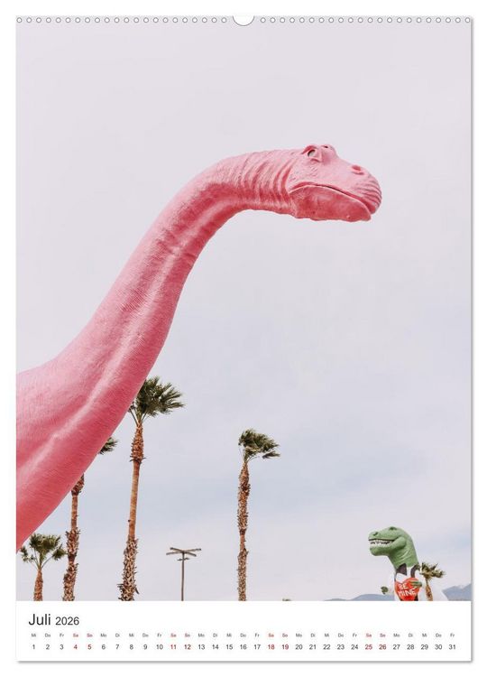 Produktbild: Palm Springs - Immer der Sonne nach. (Wandkalender 2026 DIN A2 hoch), CALVENDO Monatskalender