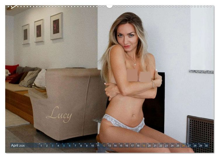 Produktbild: Erotik Fotoart - Natural Honeys (Wandkalender 2026 DIN A2 quer), CALVENDO Monatskalender