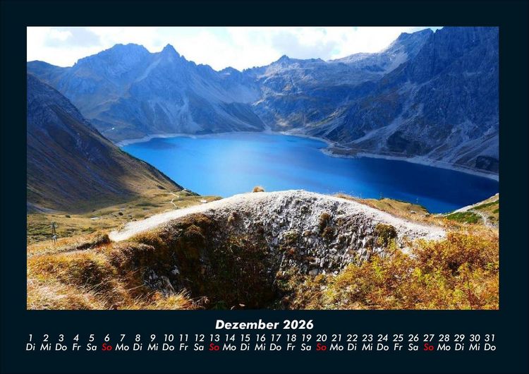 Produktbild: Die Seen der Erde 2026 Fotokalender DIN A4