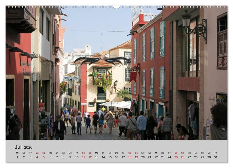 Produktbild: Kanaren - Inselh&uuml;pfen (Wandkalender 2026 DIN A2 quer), CALVENDO Monatskalender