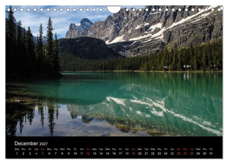 Produktbild: Canada 2027 (Wall Calendar 2027 DIN A4 landscape), CALVENDO 12 Month Wall Calendar