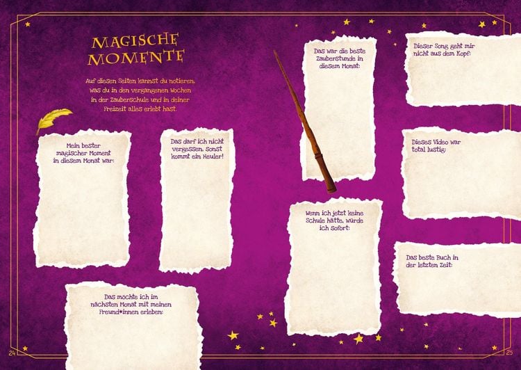 Produktbild: Mein Sch&uuml;lerkalender f&uuml;r Harry Potter-Fans 2025/2026