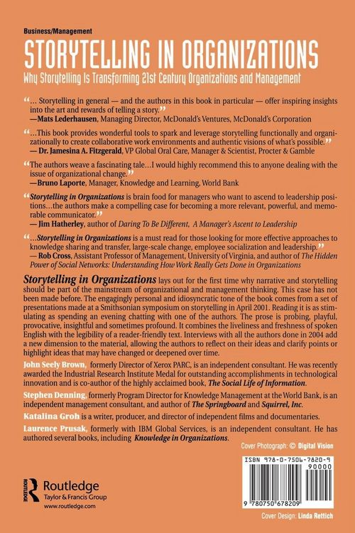 Produktbild: Storytelling in Organizations