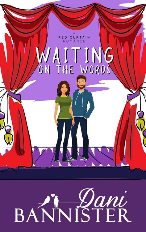 Produktbild: Waiting on the Words (Red Curtain Romance, #2)