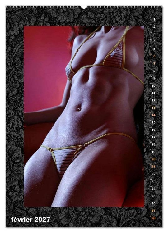 Produktbild: Belles femmes en lingerie (Calendrier mural haut de gamme 2027 DIN A2 horizontal), CALVENDO calendrier mensuel