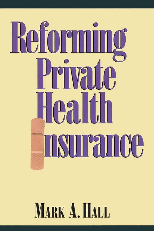 Produktbild: Reforming Private Health Insurance