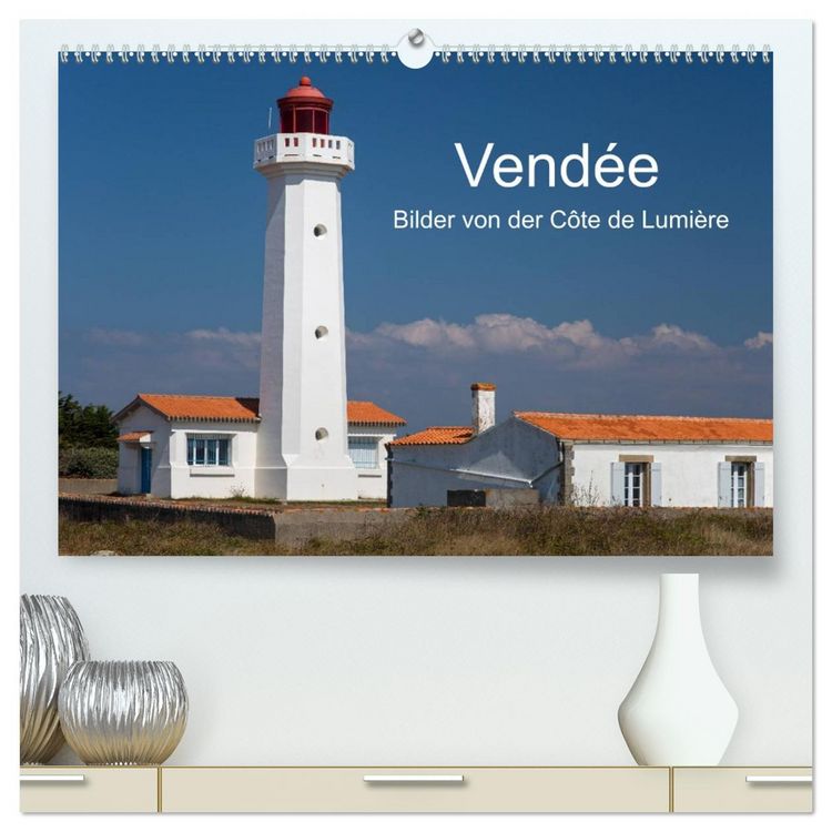 Produktbild: Vend&eacute;e - Bilder von der C&ocirc;te de Lumi&egrave;re (hochwertiger Premium Wandkalender 2026 DIN A2 quer), Kunstdruck in Hochglanz