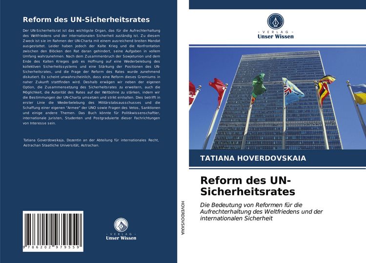 Produktbild: Reform des UN-Sicherheitsrates