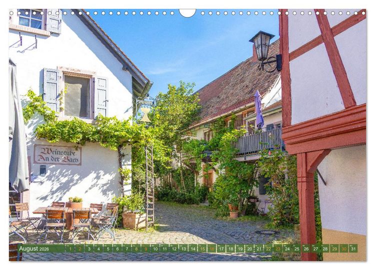 Produktbild: Ein Bummel durch die romantischen Gassen von Freinsheim in der Pfalz (Wandkalender 2026 DIN A3 quer), CALVENDO Monatskalender