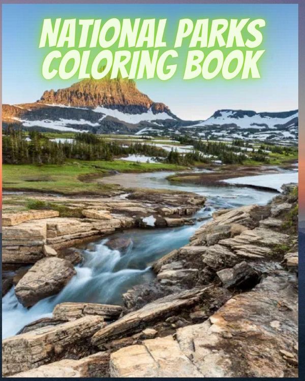Produktbild: National Parks Coloring Book