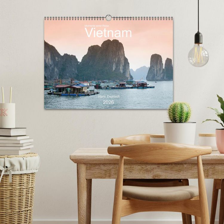 Produktbild: Vietnam - Momente einer Reise (Wandkalender 2026 DIN A3 quer), CALVENDO Monatskalender