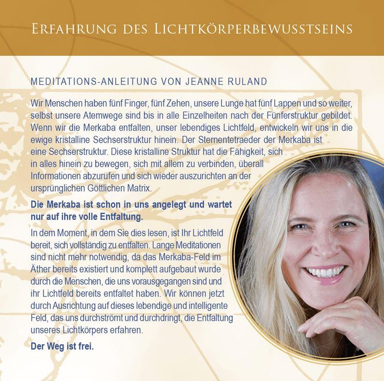 Produktbild: MERKABA EXTRA LANG [mit 22 Minuten Hommage an Jeanne Ruland in 528 Hertz]