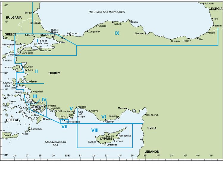 Produktbild: Turkish Waters and Cyprus Pilot, Imray