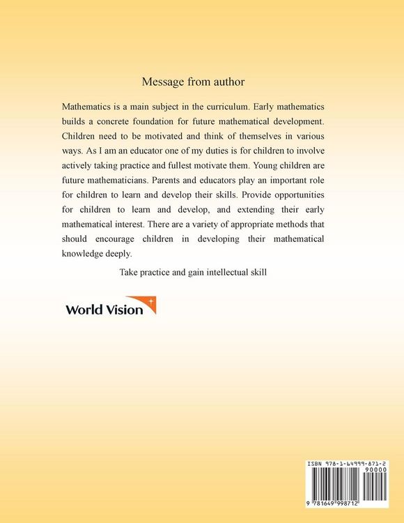 Produktbild: Mathematics Concrete Foundation for Early Learners