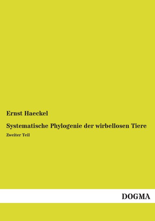 Produktbild: Systematische Phylogenie der wirbellosen Tiere