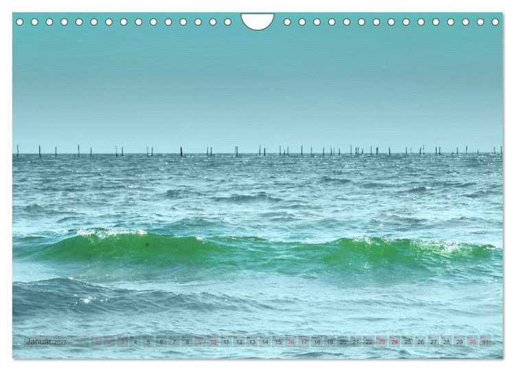 Produktbild: Photo-Art / Ozean (Wandkalender 2027 DIN A4 quer), CALVENDO Monatskalender