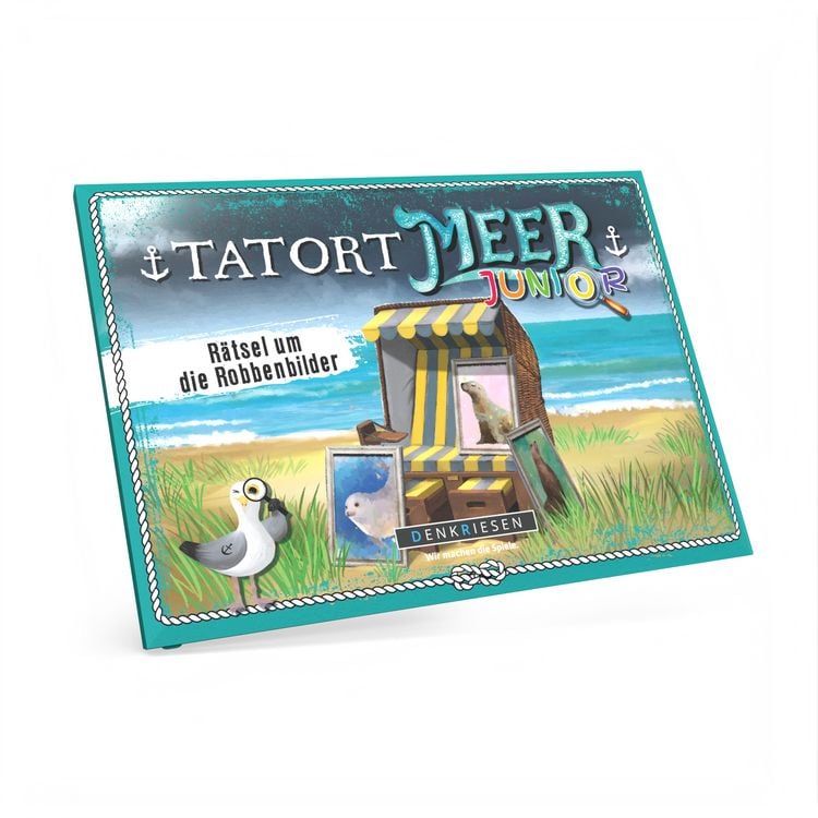 Produktbild: Tatort Meer Junior: R&auml;tsel um die Robbenbilder &ndash; Fall 1