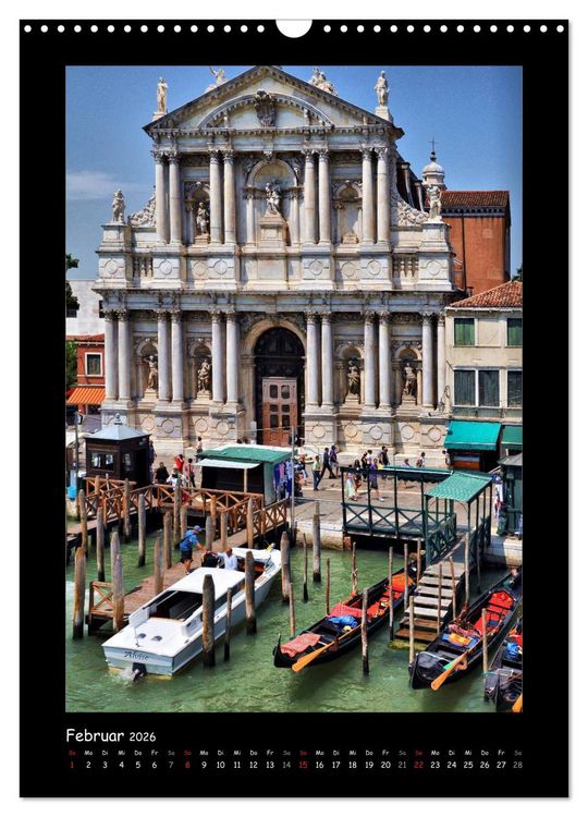 Produktbild: Venedig (Wandkalender 2026 DIN A3 hoch), CALVENDO Monatskalender