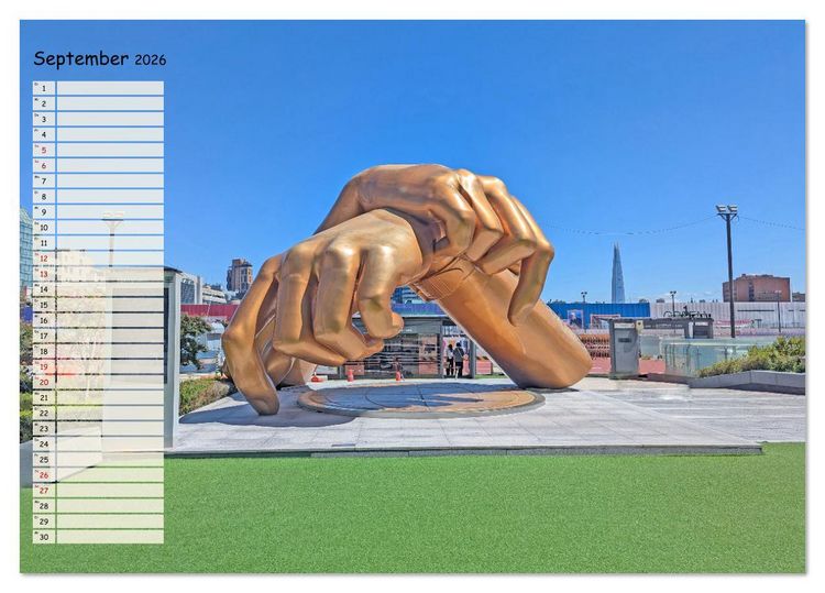 Produktbild: Seoul - Stadt der Kontraste (Tischkalender 2026 DIN A5 quer), CALVENDO Monatskalender