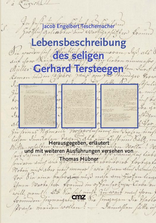 Produktbild: Lebensbeschreibung des seligen Gerhard Tersteegen