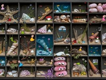 Produktbild: CALVENDO Puzzle Pankies lieben das Meer | 1000 Teile Lege-Gr&ouml;&szlig;e 64x48cm Foto-Puzzle f&uuml;r gl&uuml;ckliche Stunden