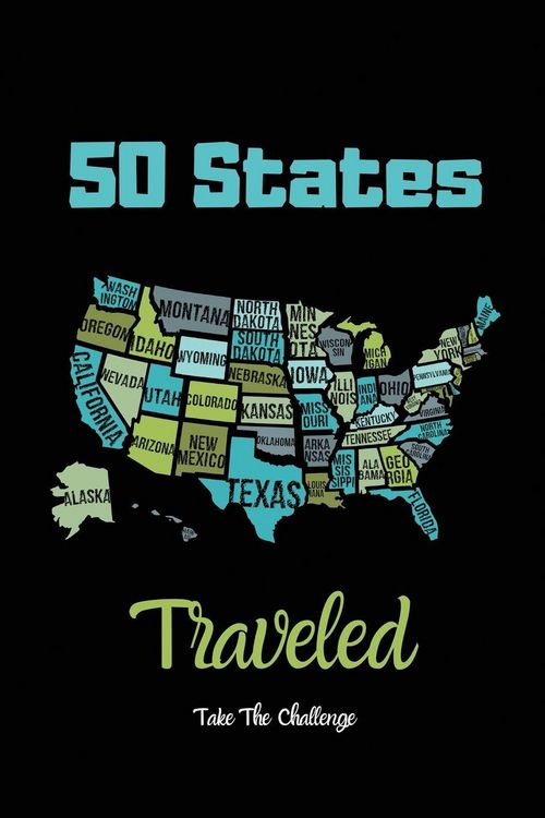 Produktbild: 50 States Traveled Journal