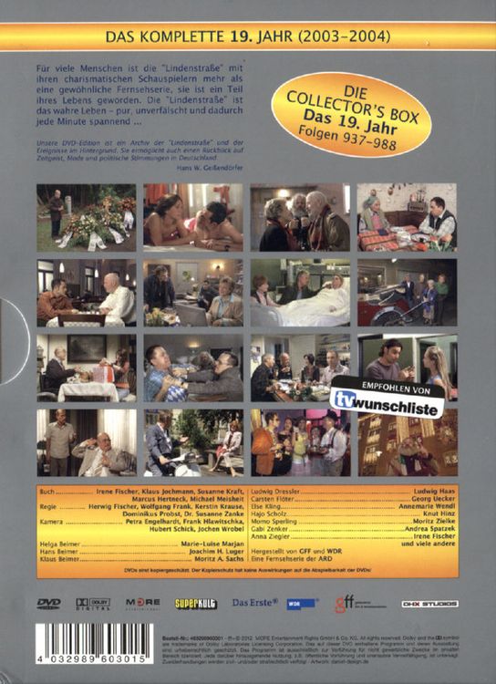 Produktbild: Lindenstra&szlig;e - Collector's Box 19 [10 DVDs]