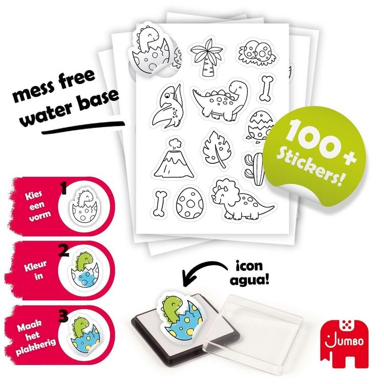 Produktbild: Dessineo Stickers - Dinosaurier