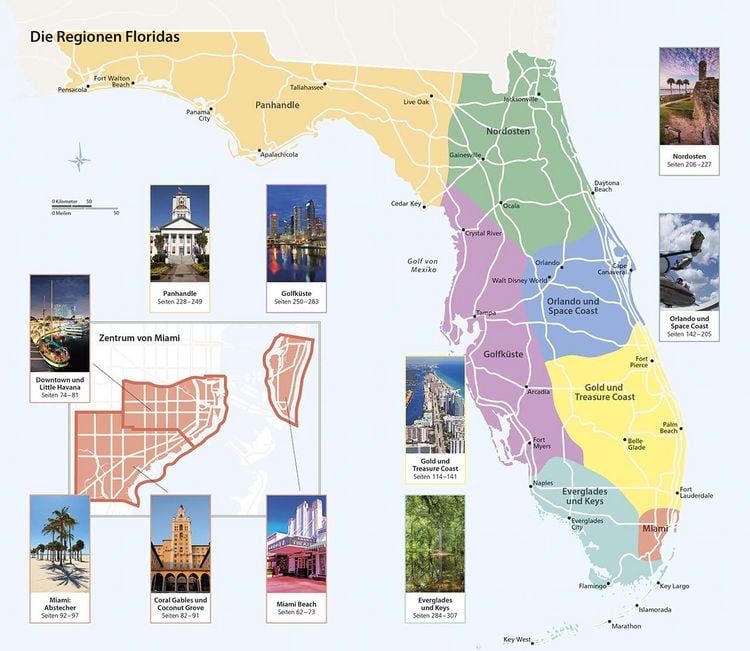 Produktbild: Vis-&agrave;-Vis Reisef&uuml;hrer Florida