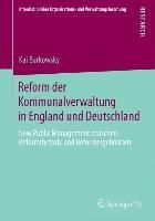 Produktbild: Reform der Kommunalverwaltung in England und Deutschland