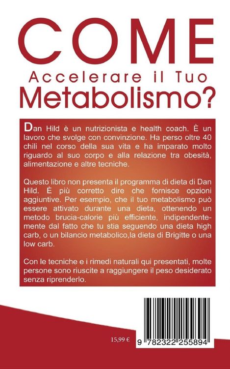 Produktbild: Come Accelerare il Tuo Metabolismo?