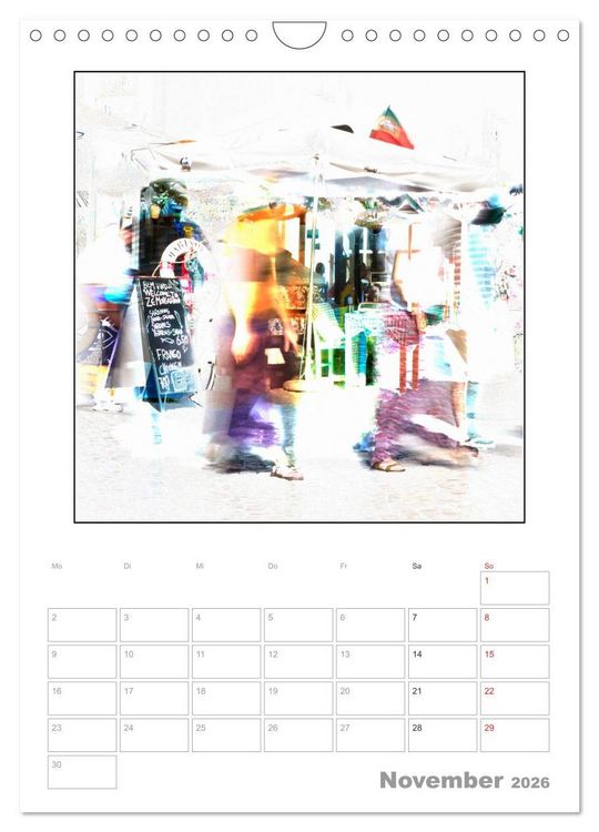 Produktbild: Kunst - Abstrakt - Skurril (Wandkalender 2026 DIN A4 hoch), CALVENDO Monatskalender