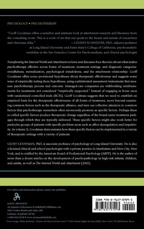 Produktbild: Transforming the Internal World and Attachment
