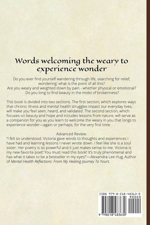 Produktbild: Words for Weary Wanderers
