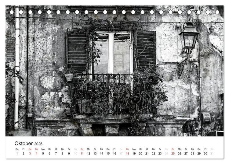 Produktbild: Silberstein portr&auml;tiert Palermo (Tischkalender 2026 DIN A5 quer), CALVENDO Monatskalender