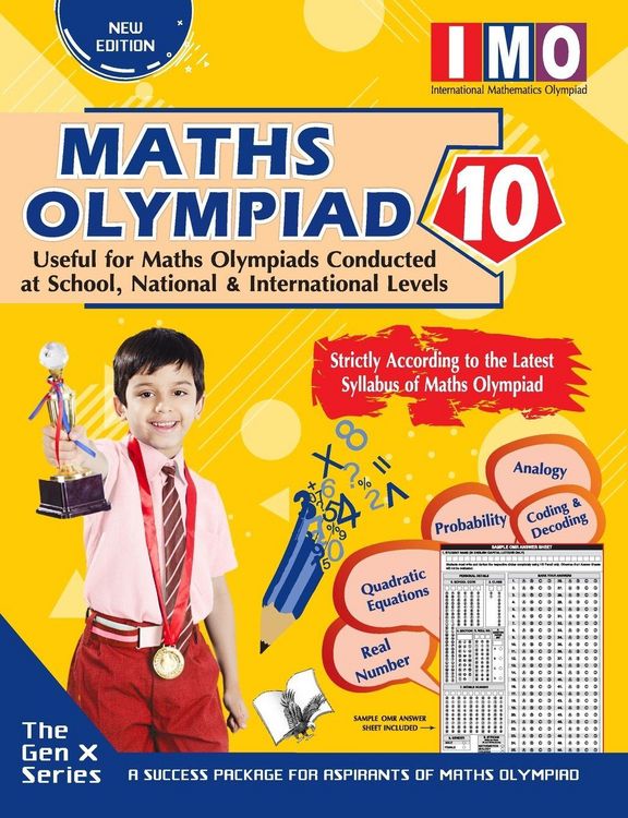 Produktbild: International Maths Olympiad - Class 10 (With OMR Sheets)