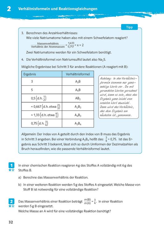 Produktbild: Klett 10-Minuten-Training Chemie - Rechnen in Chemie 7.-10. Klasse