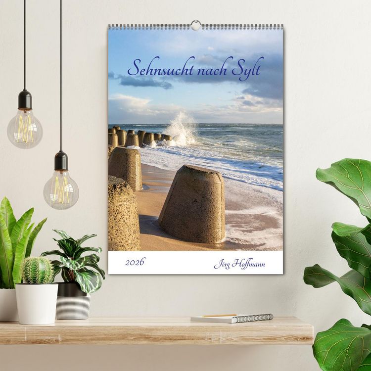 Produktbild: Sehnsucht nach Sylt (Wandkalender 2026 DIN A2 hoch), CALVENDO Monatskalender