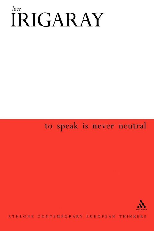 Produktbild: To Speak Is Never Neutral