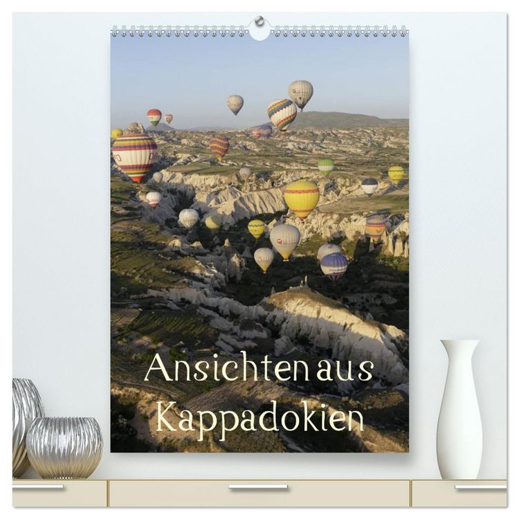 Produktbild: Ansichten aus Kappadokien (hochwertiger Premium Wandkalender 2026 DIN A2 hoch), Kunstdruck in Hochglanz