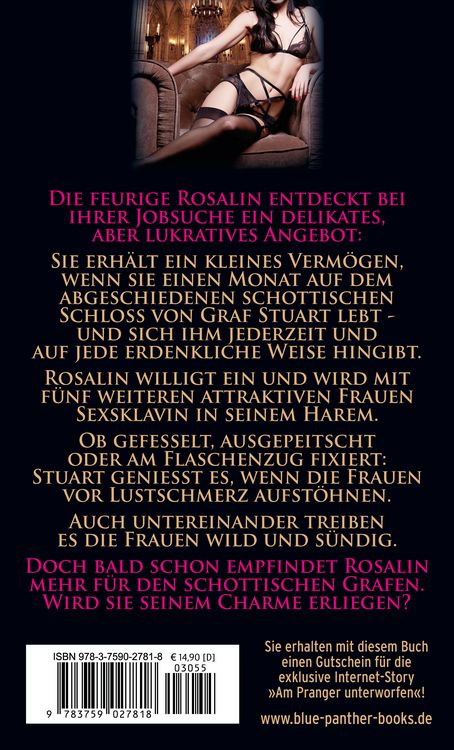 Produktbild: Die Sexsklavinnen des Grafen | Erotischer SM-Roman