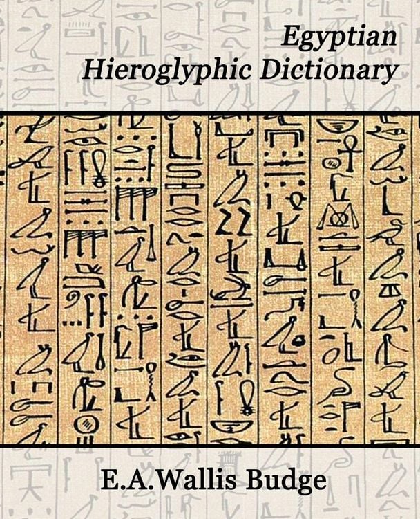 Produktbild: Egyptian Hieroglyphic Dictionary