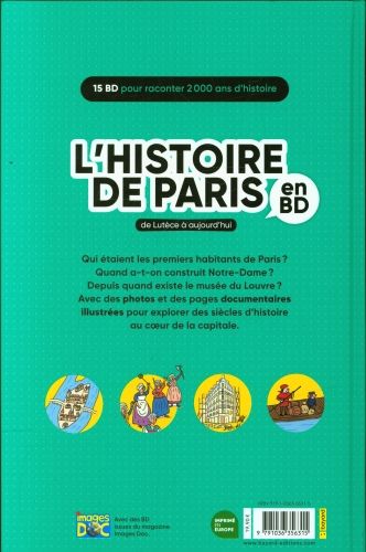 Produktbild: L'histoire de Paris en BD : de Lut&egrave;ce &agrave; aujourd'hui