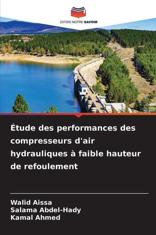 Produktbild: &Eacute;tude des performances des compresseurs d'air hydrauliques &agrave; faible hauteur de refoulement